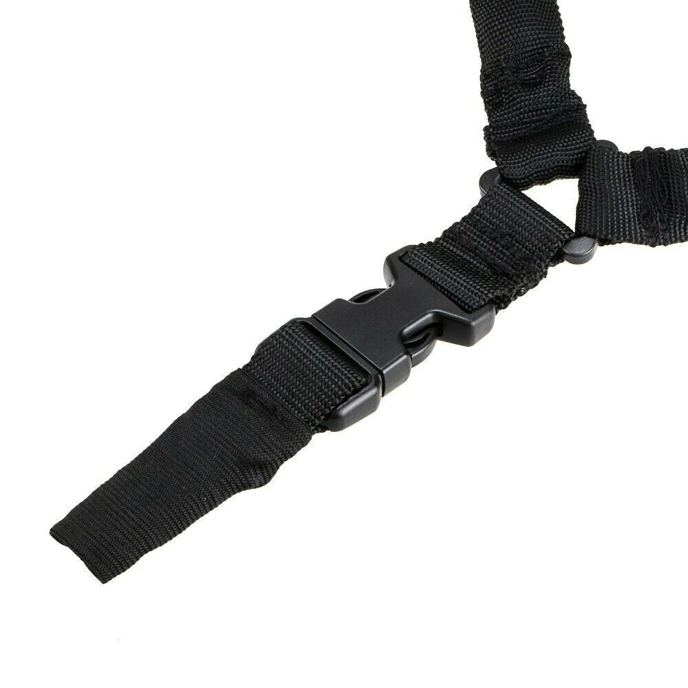 Ultimate Heavy Duty Tactical Single Point Gun Sling with Quick Detach QD Buckle