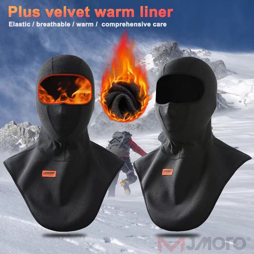 Frosty Noses Beware! The Snuggly Stealth Blanket for Two-Wheeled Daredevils and Snow Slayers