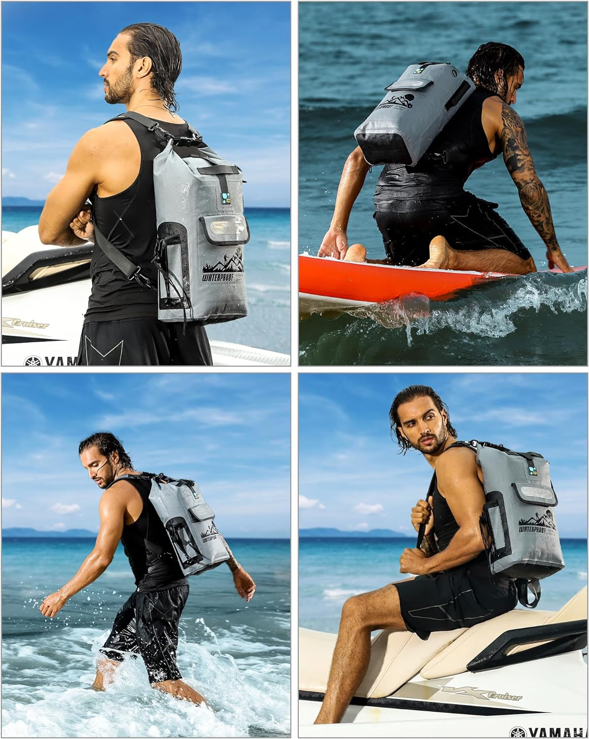 Backpack-a-Dry: The Ultimate Floater for Water-Magicians (20L/30L/40L) - Keep Your Stuff as Dry as Your Sense of Humor!