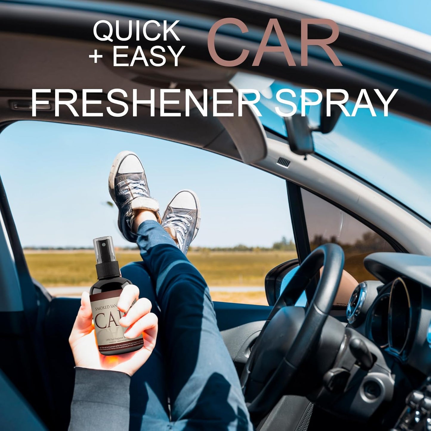 Sandalwood Spritz for Your Mobile Fryer: Two Bottles of Fancy Air Freshener to Mask the Aroma of Your Drive-Thru Diet!