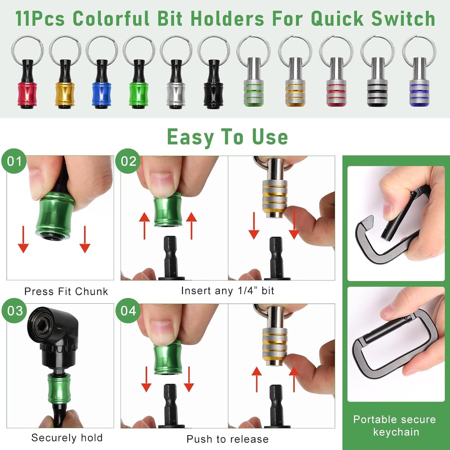 18 Handy-Dandy Manly Mini-Gizmos: Now You Can Drill Right Angles with Adapters and Other Tools for Your Inner Tool-Titan!