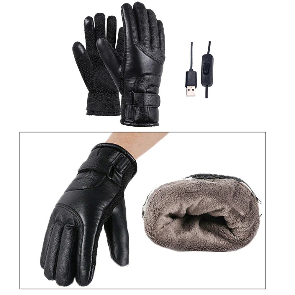 Ultimate Electric USB Heated Gloves - Winter Thermal Protection for Skiing, Snow, and Outdoor Adventures!