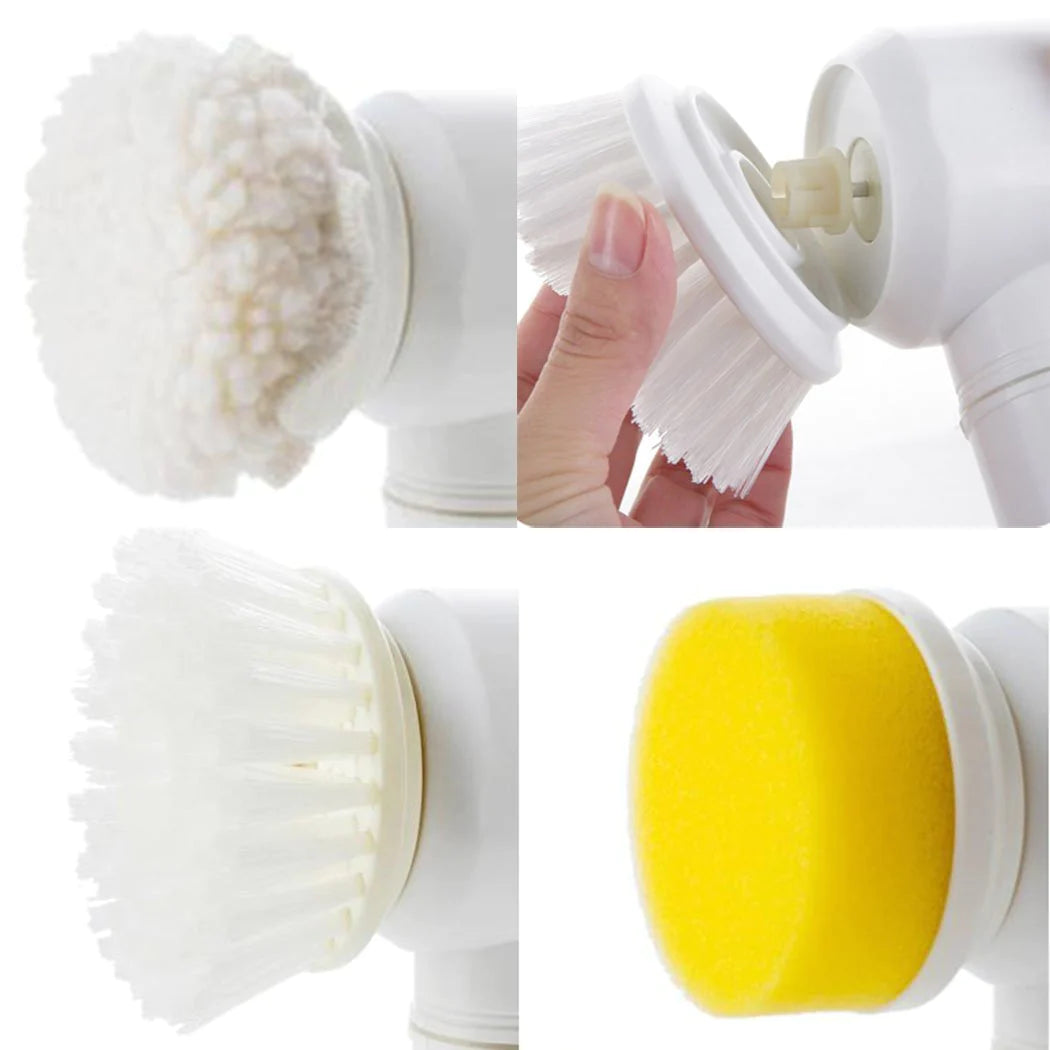 5-in-1 Electric Cleaning Brush - Magic Bathtub & Housework Solution