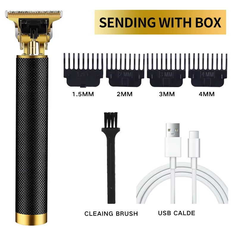 German Seiko USB Rechargeable Electric Hair Clipper - Versatile Beard and Body Trimmer for Men