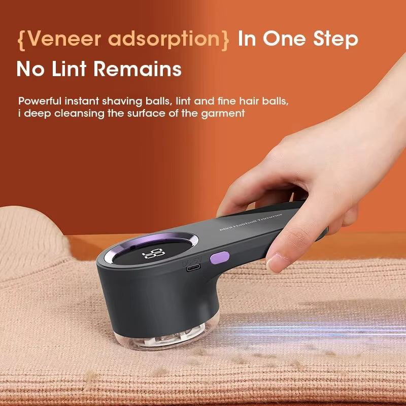 Meet Your Wardrobe's New BFF: The Ultimate LED Lint Zapper – Rechargeable, Fluff-Fighting Wonder!