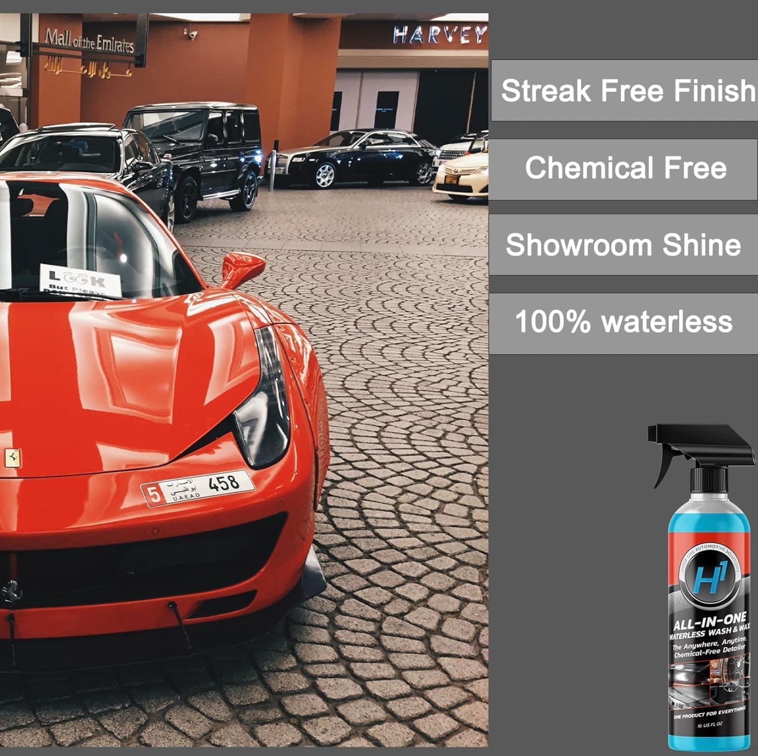 Ultimate Car Spa Magic Elixir: Shine Without Water for Effortless Cleanliness!