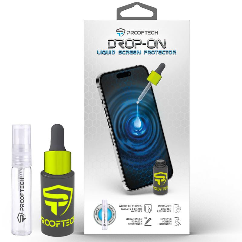 Revolutionary DROP ON Liquid Glass Screen Protector - Ultimate Scratch and Crack Defense for Up to 10 Devices!