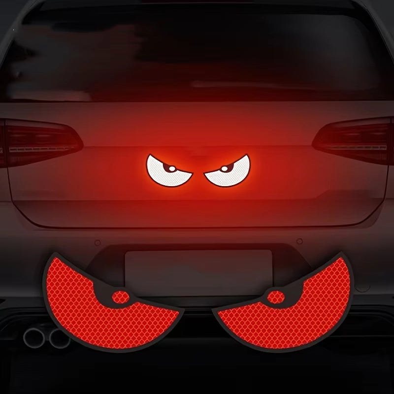 Satan’s Decals for Your Wheels: 2 Stickers That Scream "Gawk at Me or Face the Consequences!