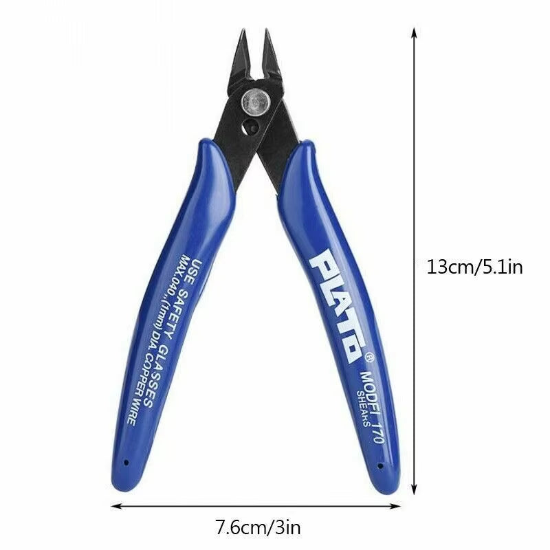 Get a Grip on Cutting: Meet Your New Favorite Carbon Steel Pliers – The Snazzy Blue Sidekicks for Home Projects!