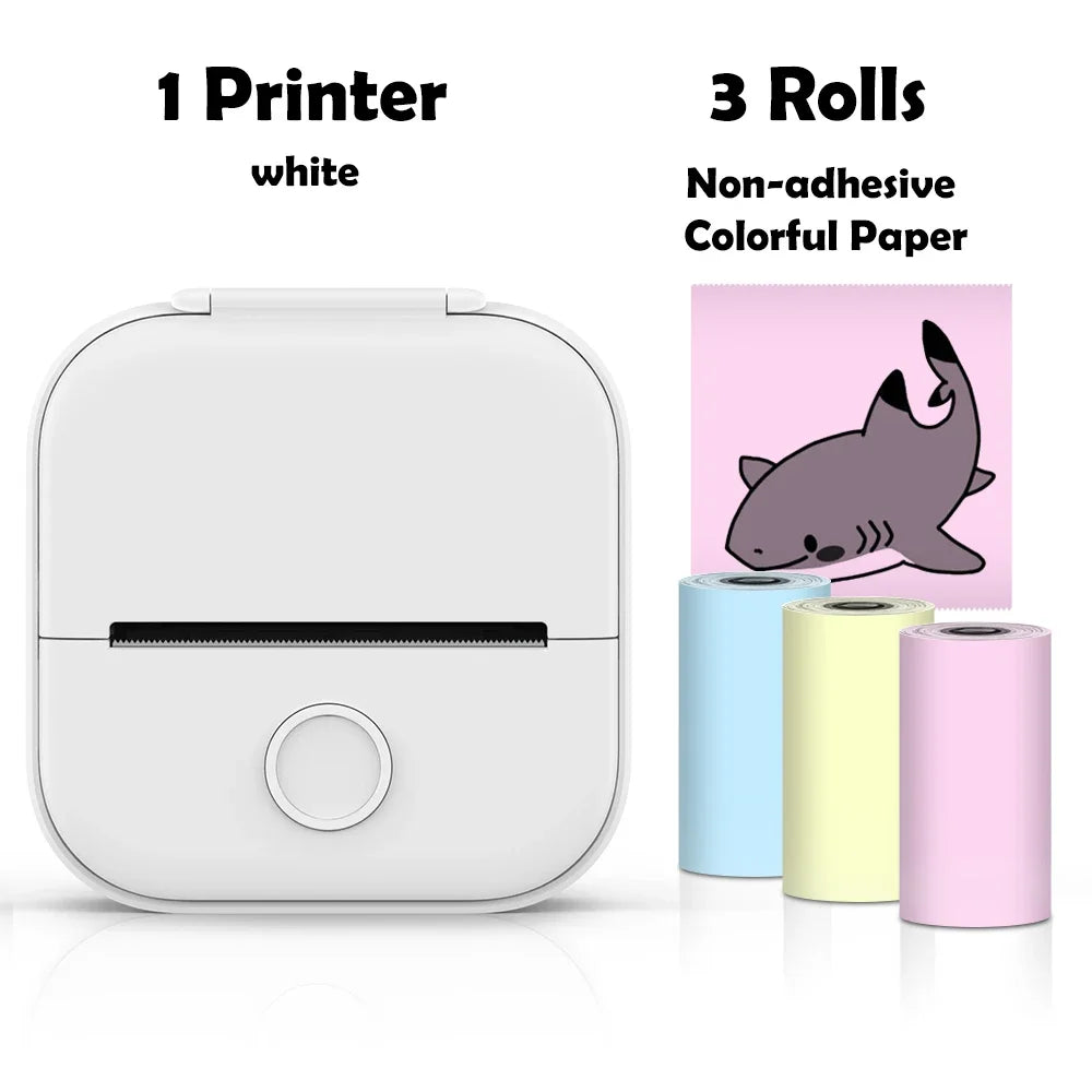 Get Creative with the Phomemo T02 Pocket-Sized Thermal Printer – Your New BFF for DIY Stickers & Journal Fun!