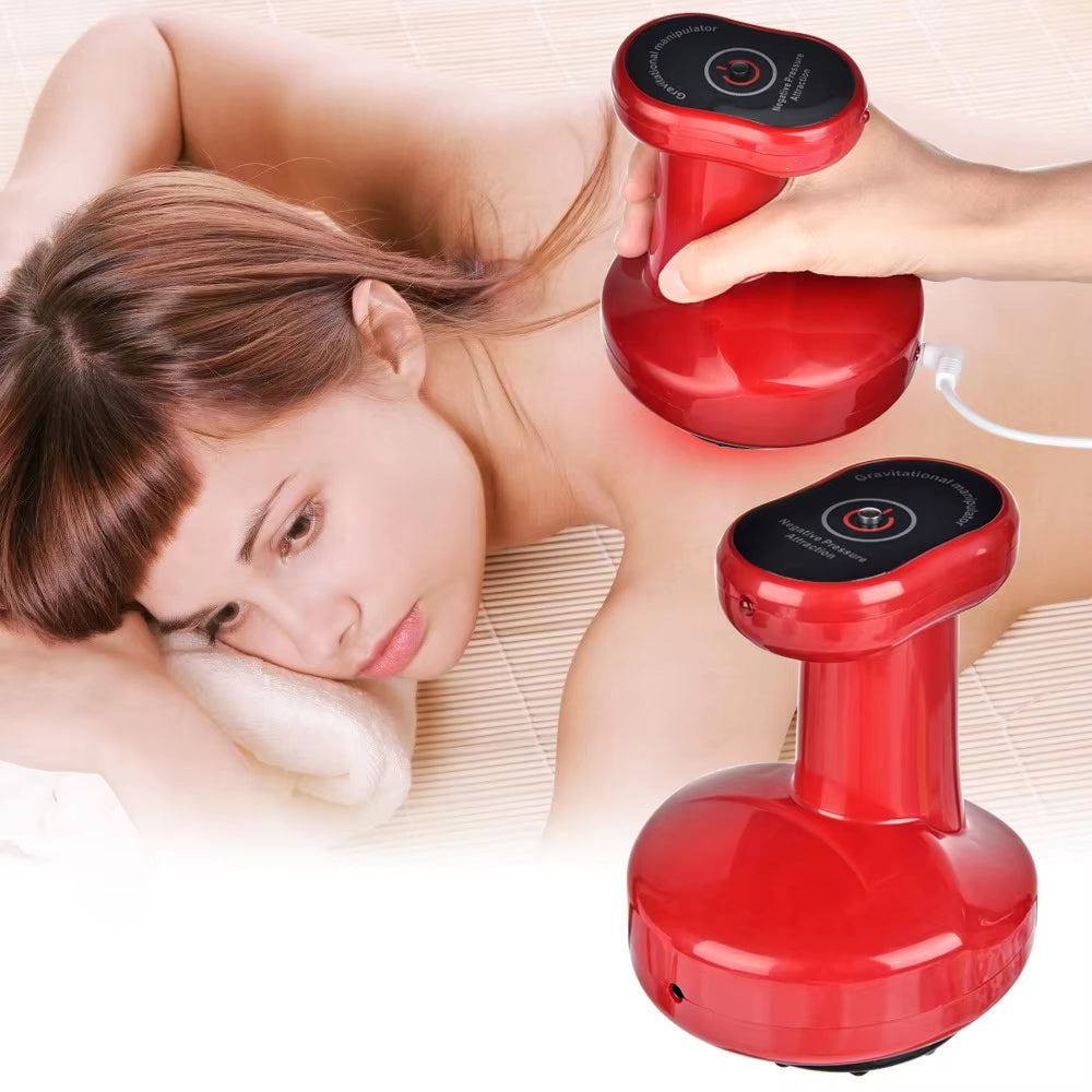 Revitalize Your Body with Electric Cupping Therapy - Dual Gear Vacuum Suction & Gua Sha Scraping Device for Meridian Healing and Fat Burning