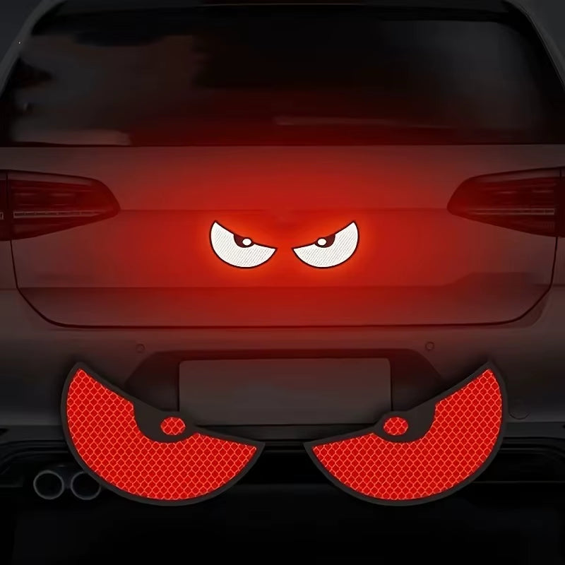 Satan’s Decals for Your Wheels: 2 Stickers That Scream "Gawk at Me or Face the Consequences!