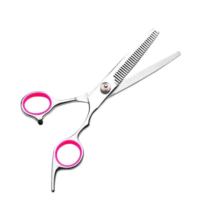 Premium Pet Dog Grooming Scissors Set - Stainless Straight, Curved & Thinning Shears for Perfect Grooming Results