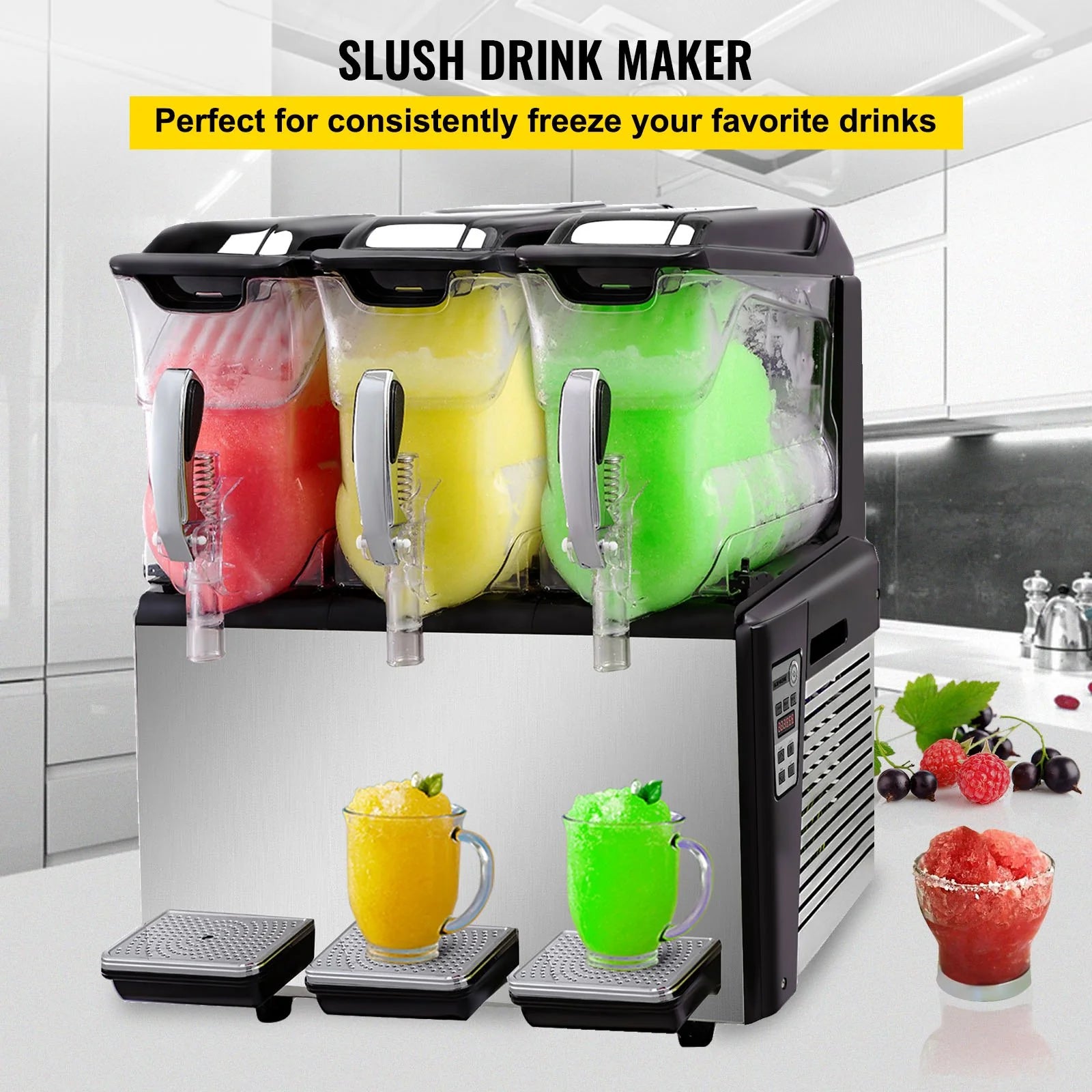 Slushy Shenanigans: The 30L Margarita Machine That Cleans Itself While You Party Like It’s 1999!