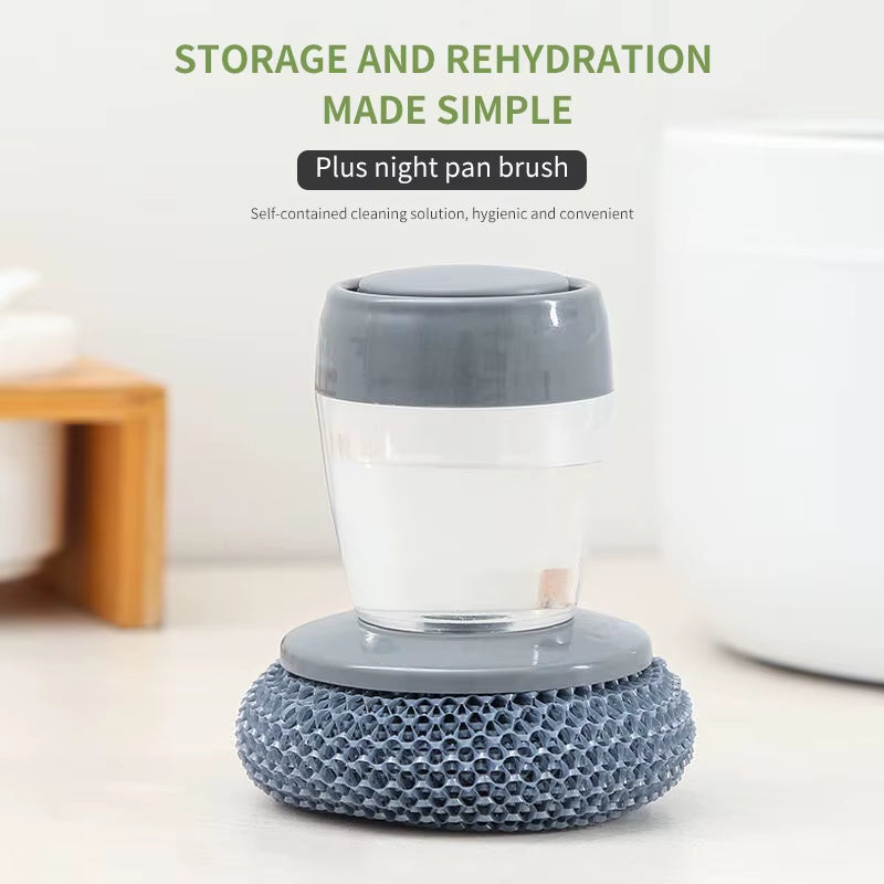 Automatic Soap Dispensing Kitchen Dish Cleaning Brush - Powerful Decontamination for Effortless Cleaning!