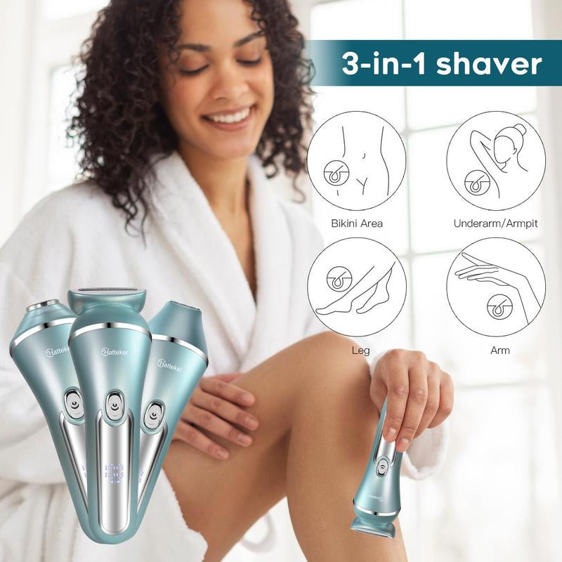 Meet Your New Grooming Bestie: Hatteker 3-in-1 Electric Shaver – Because Hair Removal Should Be Fun, Not a Fiasco!