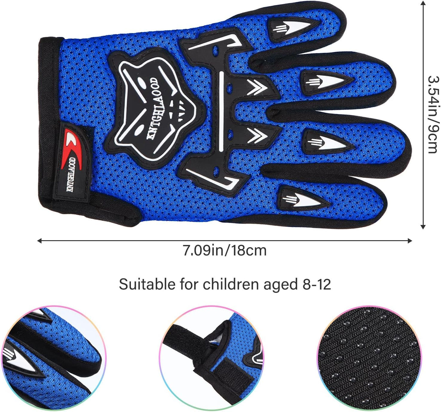 Frosty Fist Cuddles: The Chill-Pal Hand-Huggers for Bike Bloopers (Royal Blue, Ideal for Sweaty Sasquatch Hands)