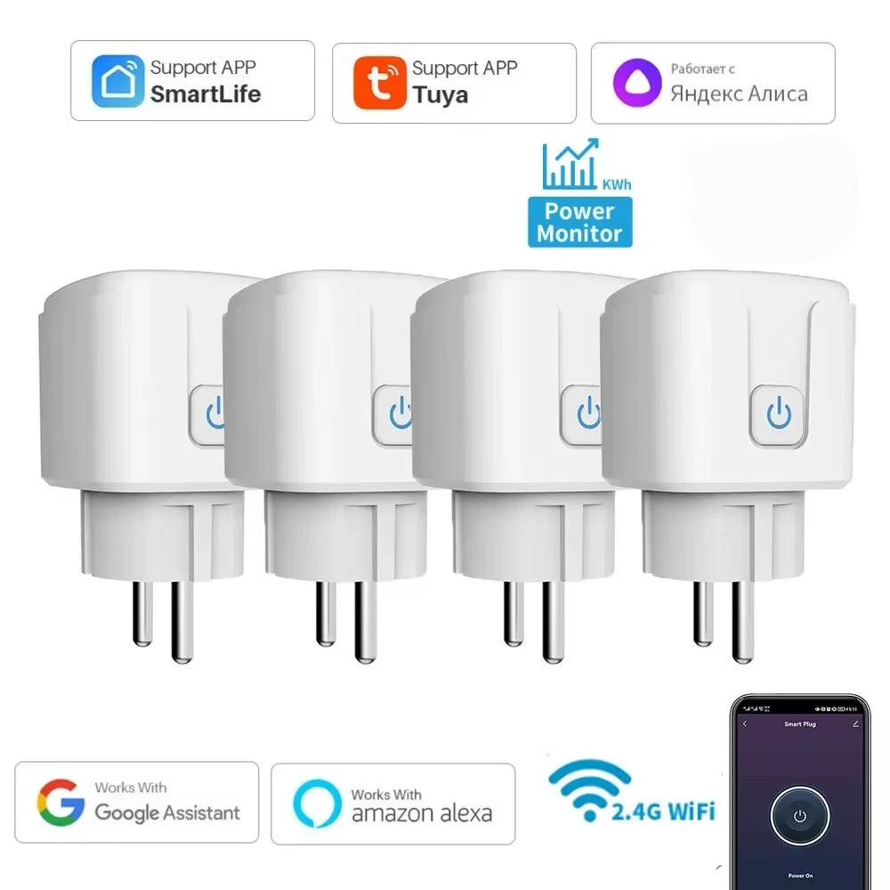 Home Socket of the Future: 20 Amps of WiFi Wizardry - Control It with Your Voice or Just Bribe Alexa!