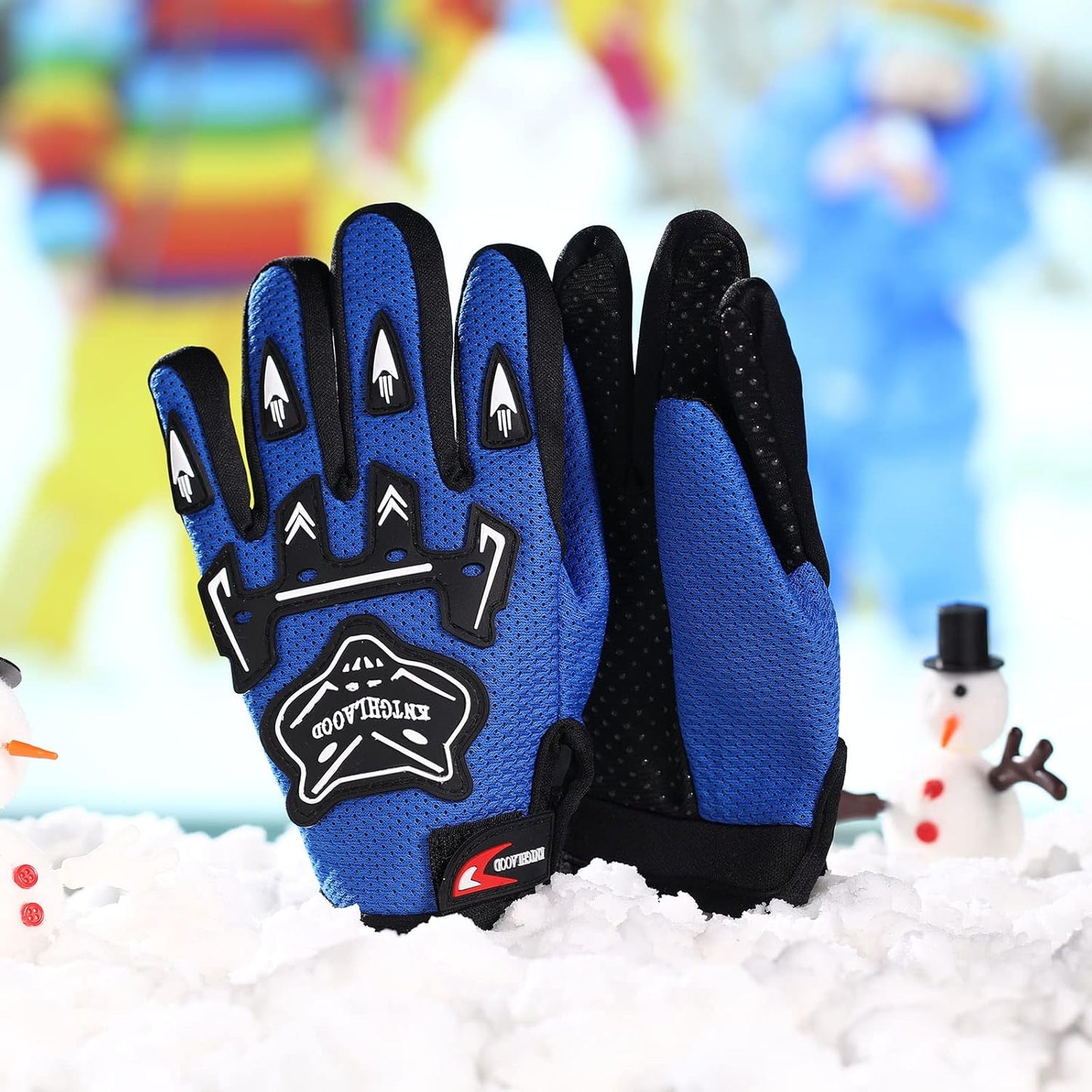 Frosty Fist Cuddles: The Chill-Pal Hand-Huggers for Bike Bloopers (Royal Blue, Ideal for Sweaty Sasquatch Hands)