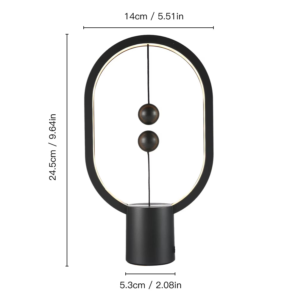 Stylish USB LED Mini Balance Night Lamp - Perfect Decorative Light for Your Bedroom