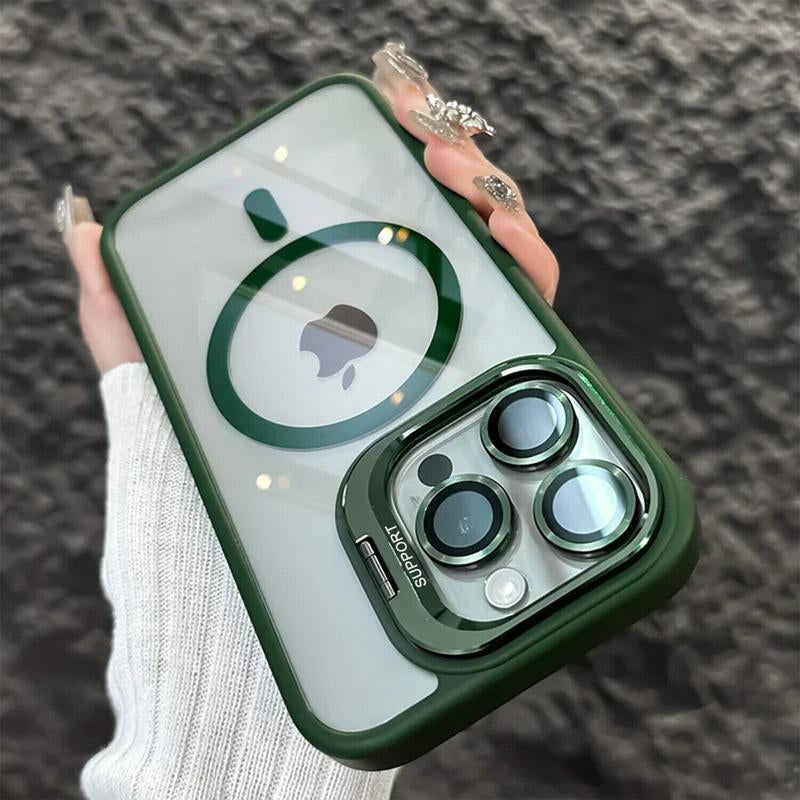 Magnetic Marvel: The Ultimate Shockproof iPhone Bumper Case with Camera Armor – Your Phone's New Best Friend!