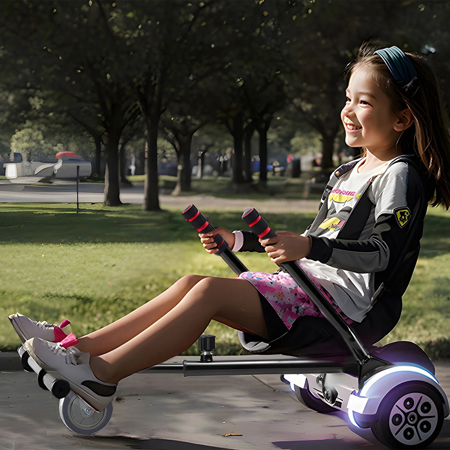 VEVOR Hoverboard Throne: The Ultimate Royal Ride for Kids and Adults!