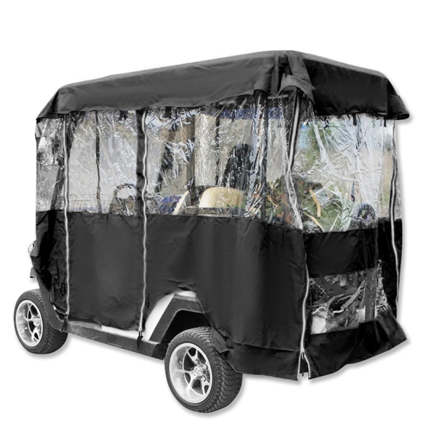 Ultimate Golf Cart Bubble: Shield Your Foursome from Rain, Shine, and Squirrel Surprises!