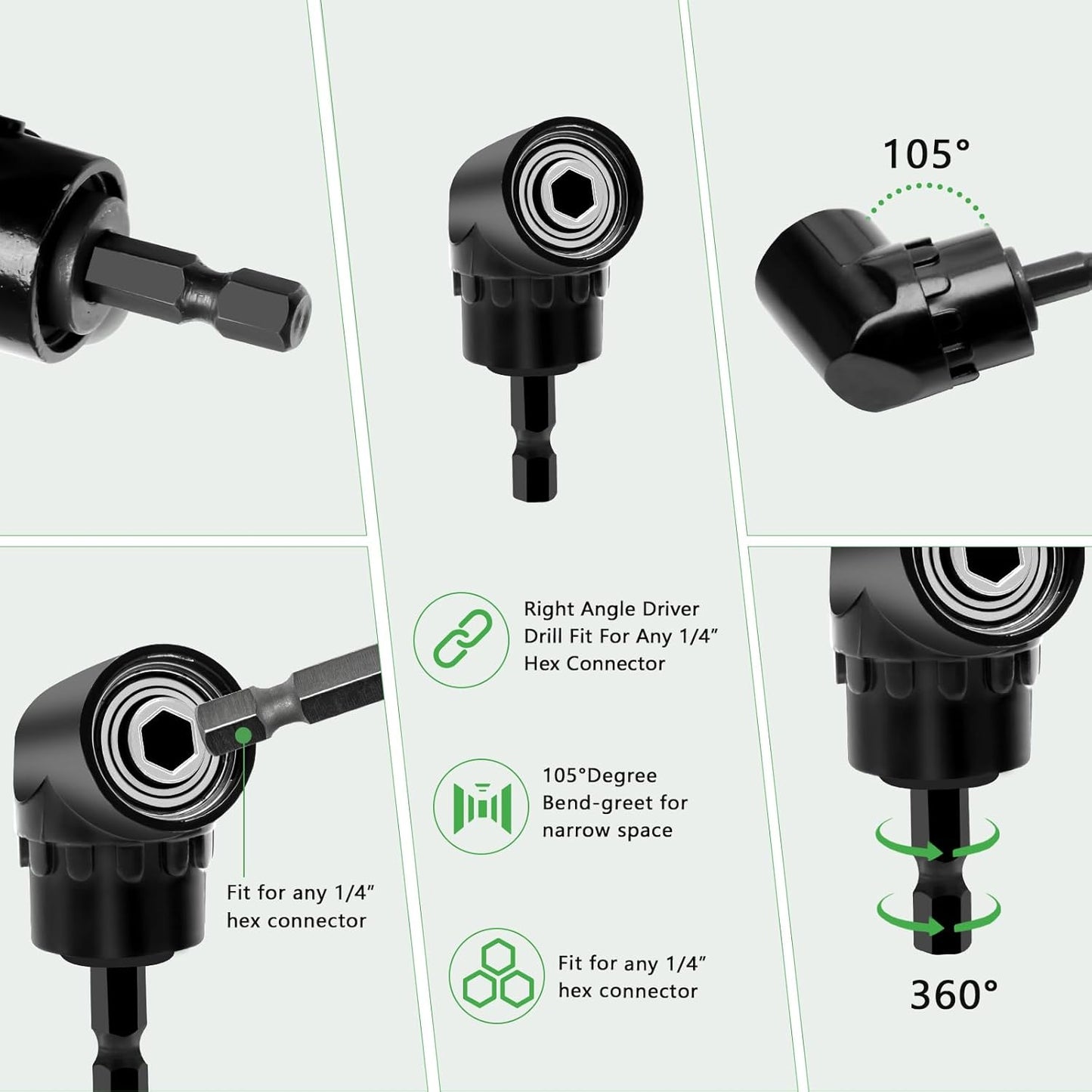 18 Handy-Dandy Manly Mini-Gizmos: Now You Can Drill Right Angles with Adapters and Other Tools for Your Inner Tool-Titan!