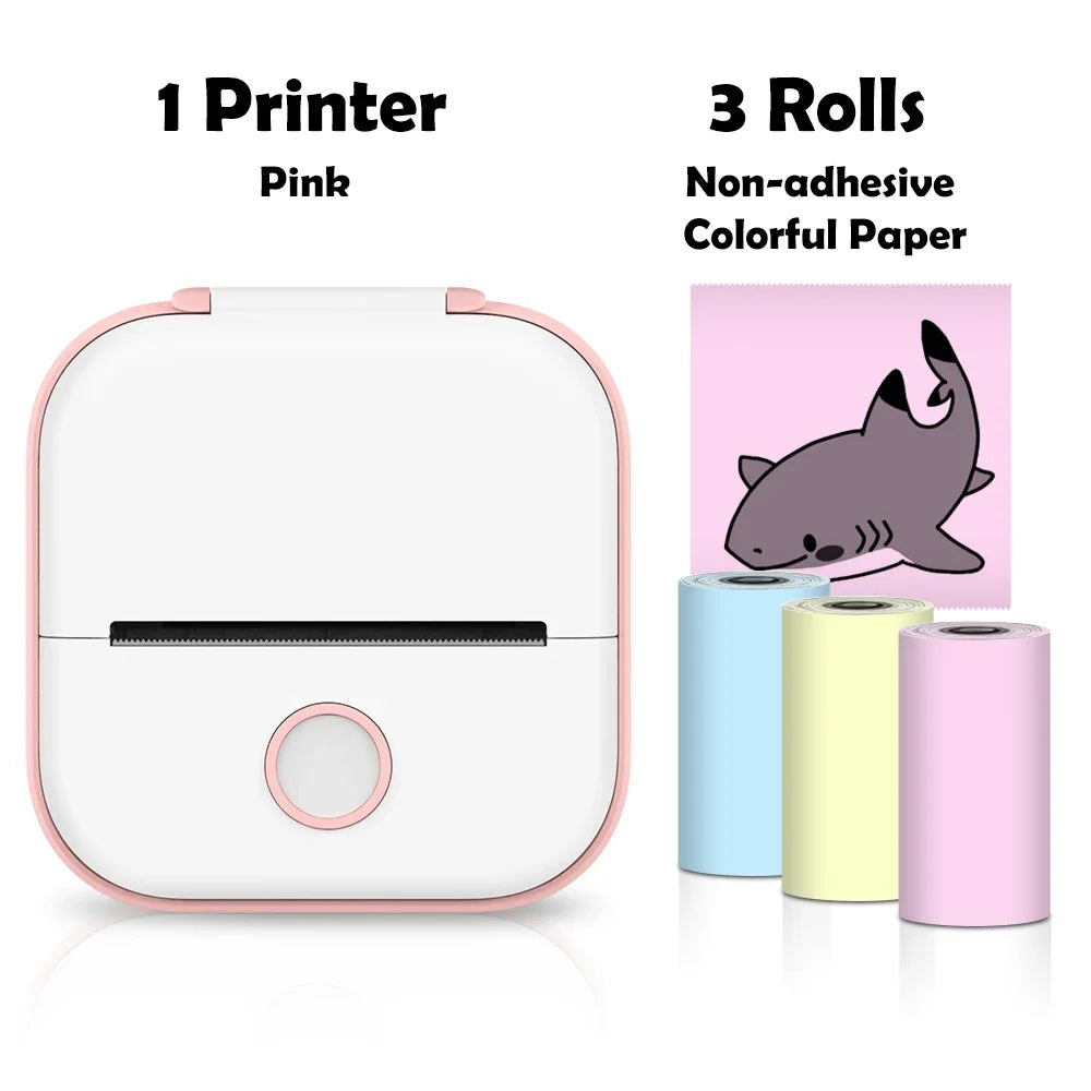 Get Creative with the Phomemo T02 Pocket-Sized Thermal Printer – Your New BFF for DIY Stickers & Journal Fun!