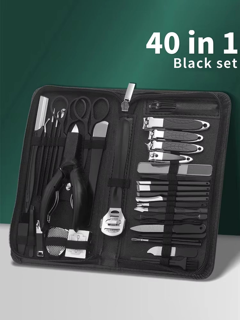 Nail It Like a Pro: The Ultimate 9/40-Piece Manicure & Pedicure Tool Set for Fabulous Hands and Feet!