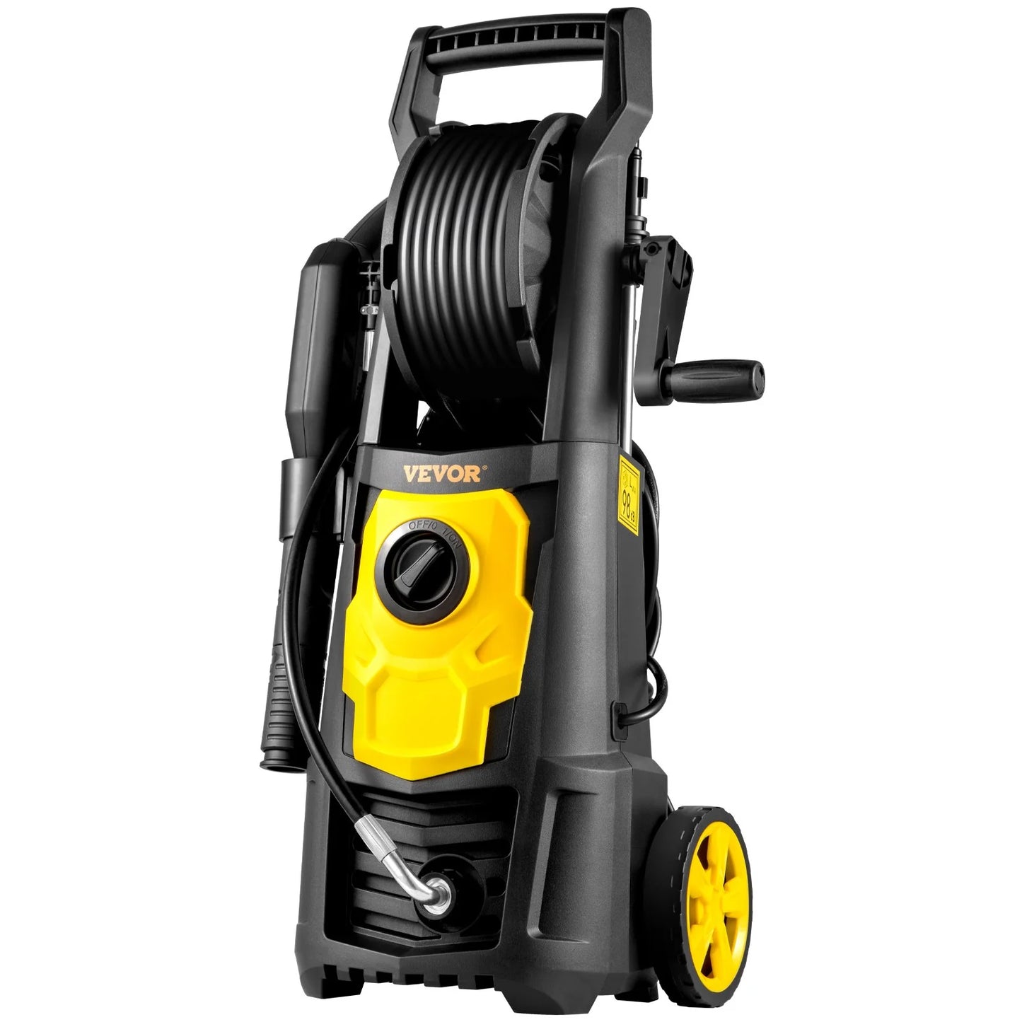 VEVOR 2000 PSI Pressure Washer - Ultimate Clean with Foam Cannon, 30 Ft Hose, and 5 Nozzle Variants for All Messy Adventures! ETL Approved for Serious Cleaners!