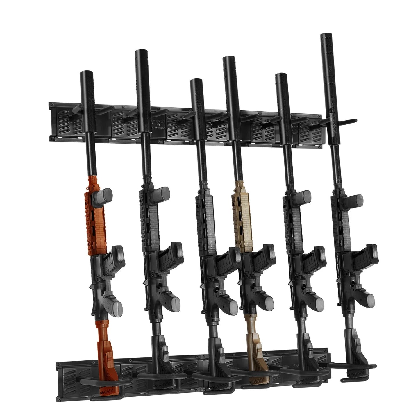 Gunzilla's Vertical Weapon Jungle Gym: The Rack That Holds Your Boomsticks While Cuddling Them Softly!