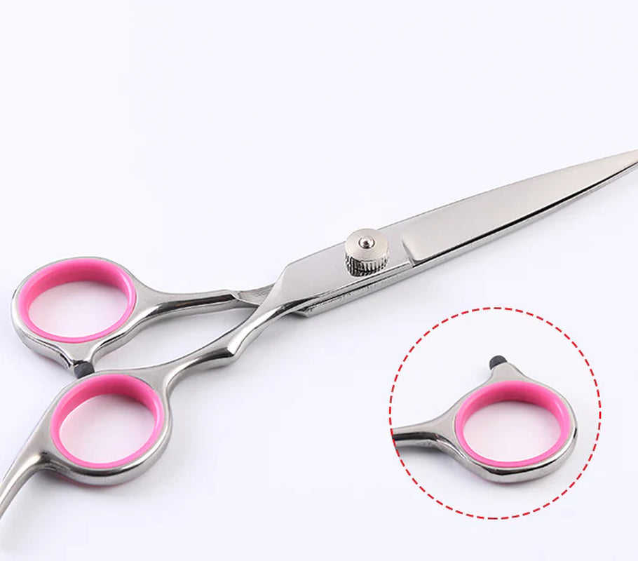 Premium Pet Dog Grooming Scissors Set - Stainless Straight, Curved & Thinning Shears for Perfect Grooming Results