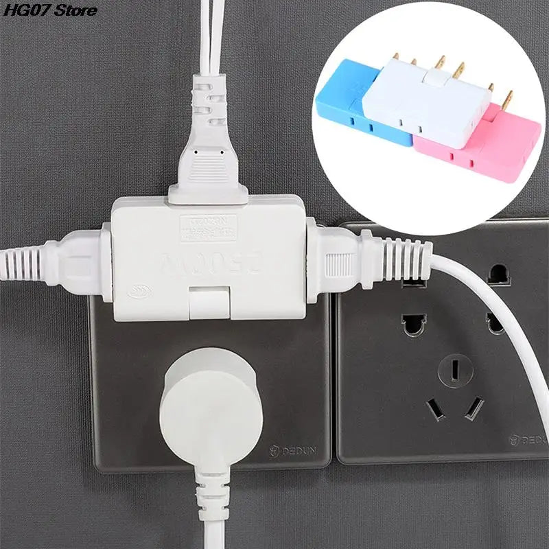 Revolutionary 180° Rotatable Socket Converter - Slim Multi-Plug Wireless Outlet Adapter