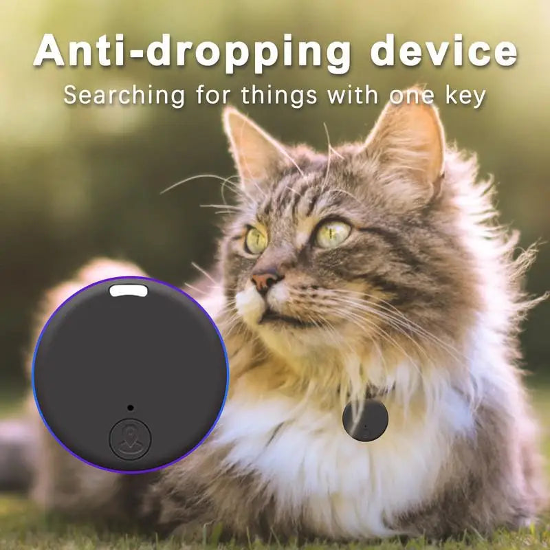 Never Lose Your Stuff Again! Meet Your New Best Friend: The Smart Mini GPS Tracker - The Ultimate Anti-Lost Buddy for Pets, Kids, Bags, and Wallets!