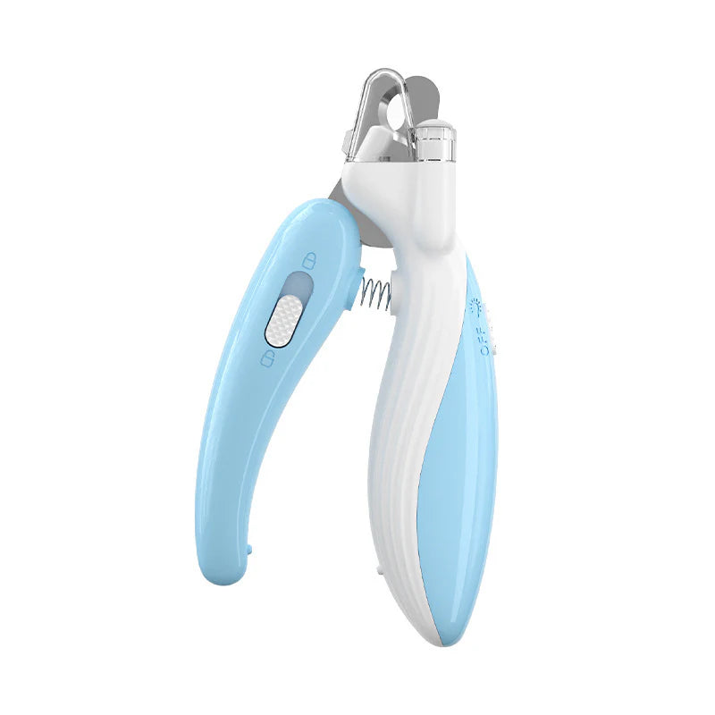 LED Electric Pet Nail Clippers & Grinder - Safe & Easy Dog & Cat Nail Care with Built-in Light