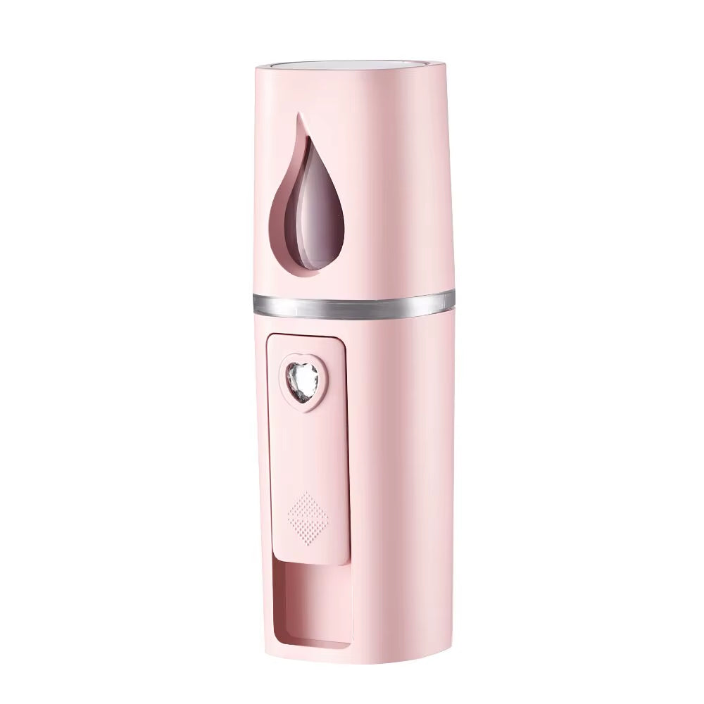 Stay Flawless On-the-Go: The Rechargeable Mini Facial Mister That Turns Your Skin into a Hydration Superhero!