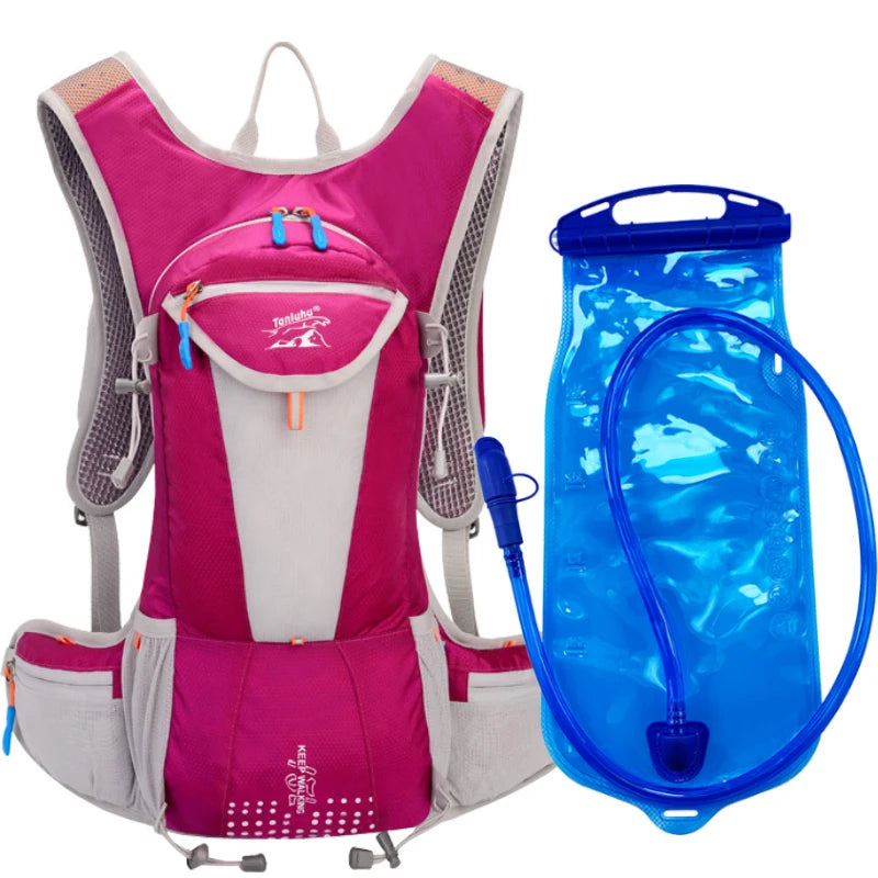 Ultralight Waterproof Hydration Backpack for Cycling, Running, and Hiking - Perfect for Mountain Climbing Adventures!