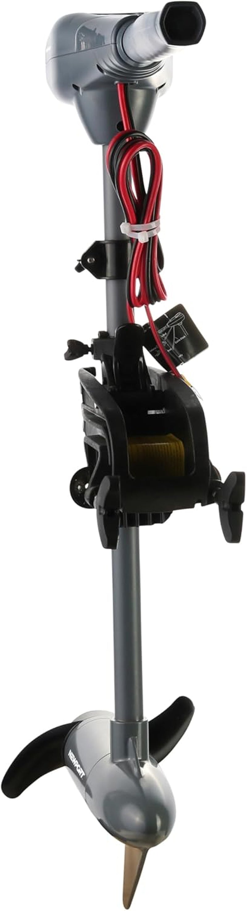 Kayak's Rocket-Powered Fish Finder: 55Lb Thrusting You Towards Dinner with a 24" Shaft and a Fancy Light Show!