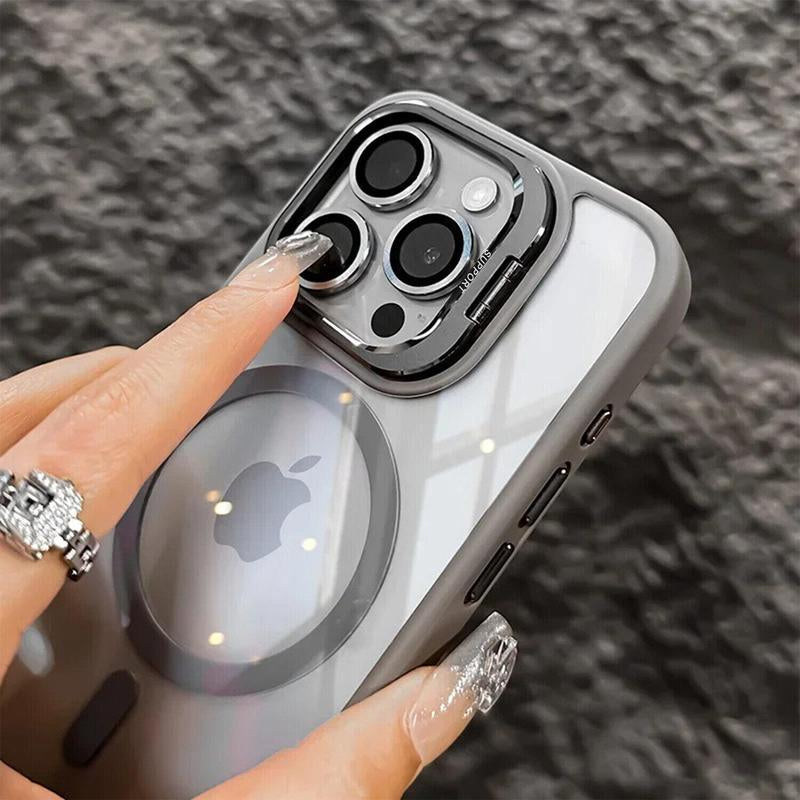 Magnetic Marvel: The Ultimate Shockproof iPhone Bumper Case with Camera Armor – Your Phone's New Best Friend!