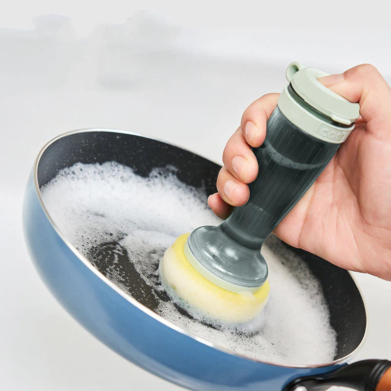 Scrub-a-Dub-Doo: The Magical Wand for Pots and Pans That Makes Soap Appear Like a Kitchen Wizard!