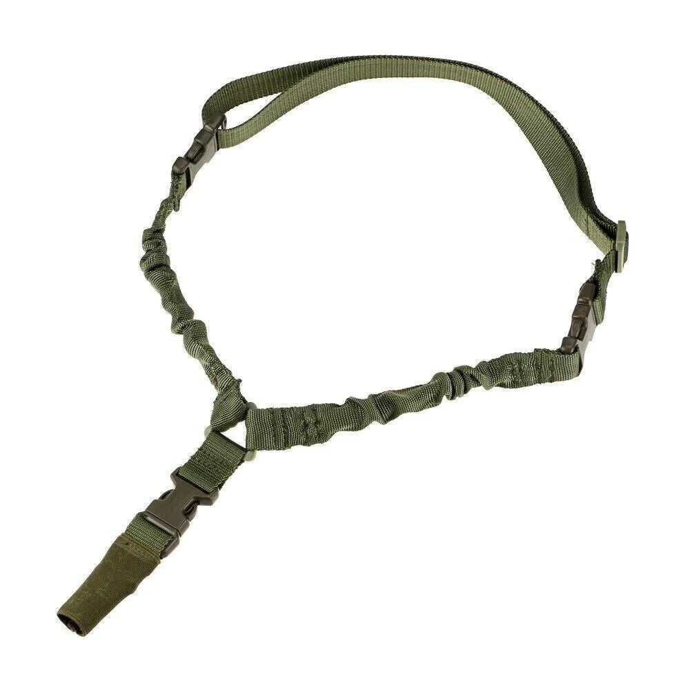 Ultimate Heavy Duty Tactical Single Point Gun Sling with Quick Detach QD Buckle