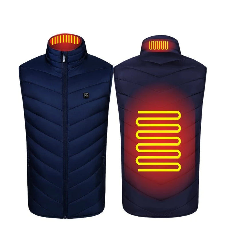 Stay Warm Anywhere: Washable USB Charging Heated Vest for Ultimate Winter Comfort