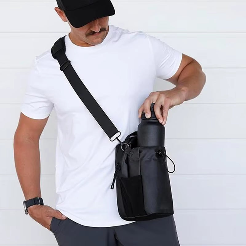 Magnetic Marvel: The Gym Bag That Holds Your H2O and Your Hopes for Fitness!