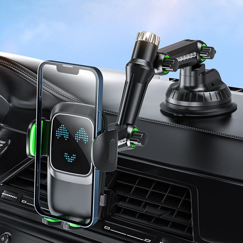 Ultimate Green Extra Long Air Vent Phone Mount - Flexible 360° Dashboard Holder for Safe Hands-Free Driving