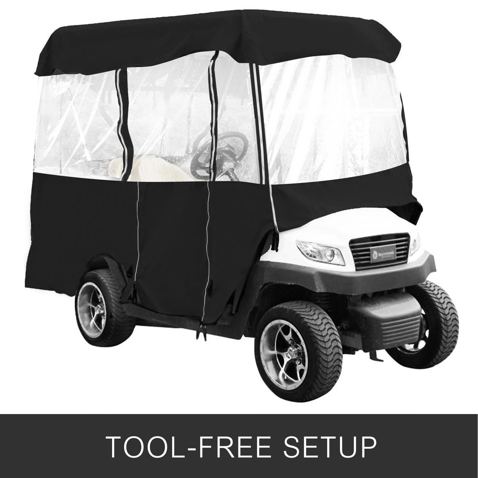 Ultimate Golf Cart Bubble: Shield Your Foursome from Rain, Shine, and Squirrel Surprises!