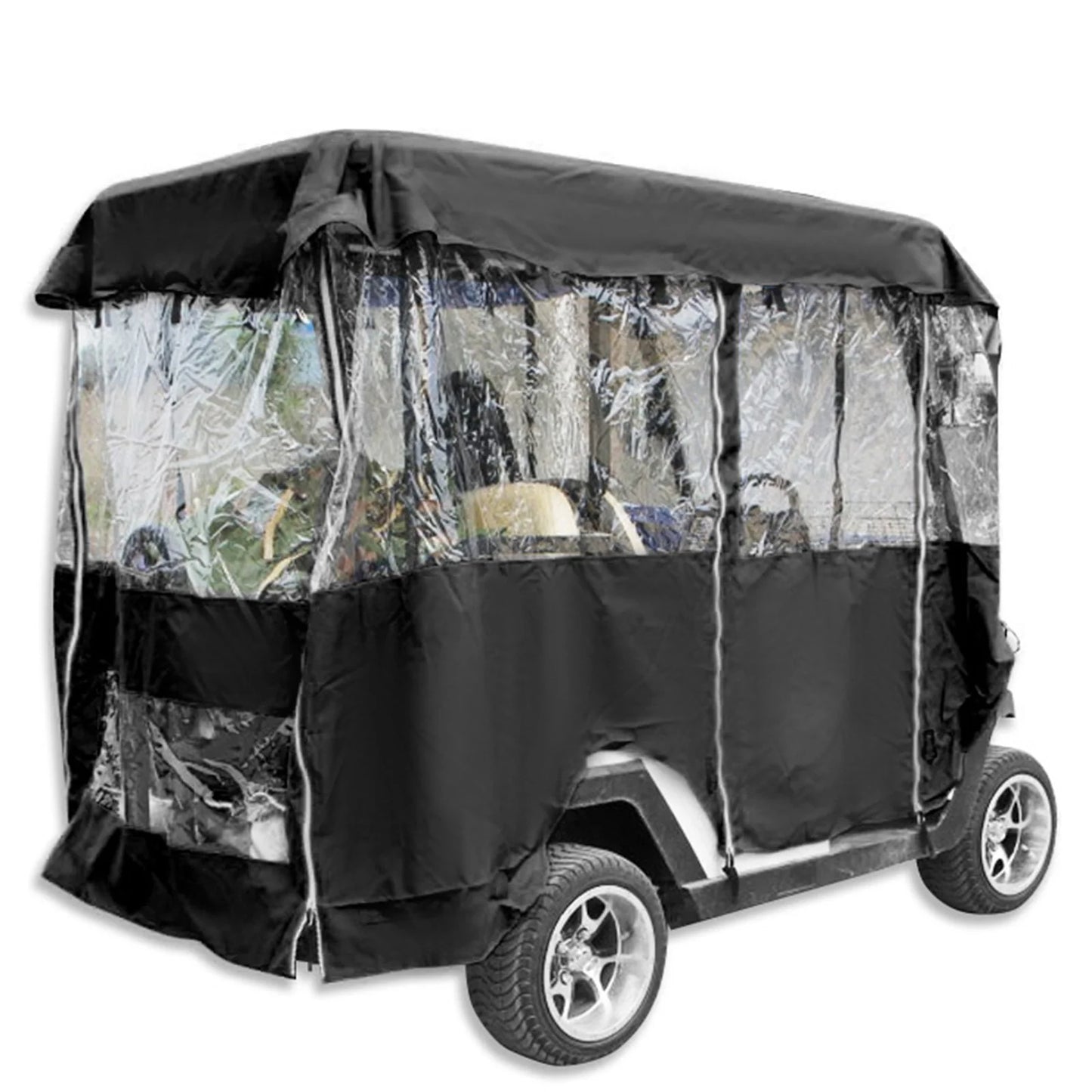 Ultimate Golf Cart Bubble: Shield Your Foursome from Rain, Shine, and Squirrel Surprises!