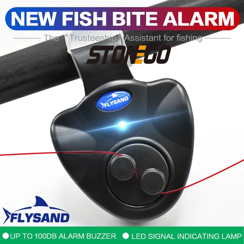 Electronic Fishing Bite Alarm with Loud Siren and Day/Night Indicator - Perfect for Anglers!