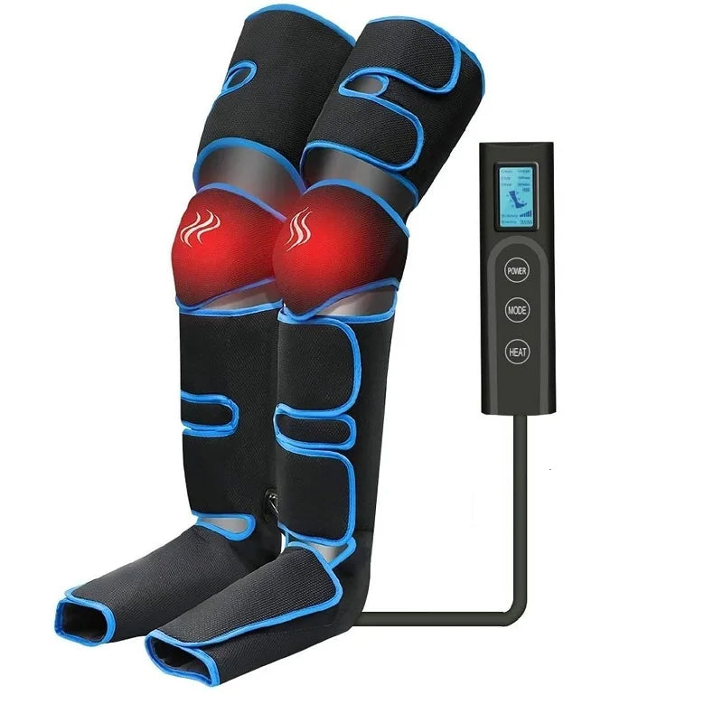 Revitalize Your Legs: 360° Air Pressure Foot Massager for Enhanced Circulation & Muscle Relaxation - Lymphatic Drainage Device 2022