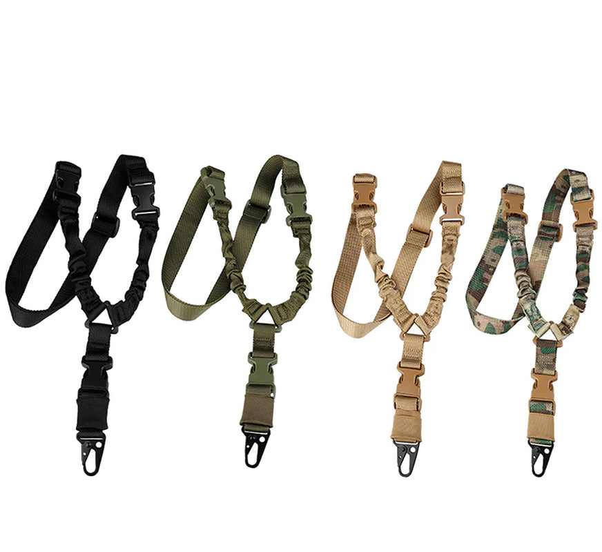 Ultimate Heavy Duty Tactical Single Point Gun Sling with Quick Detach QD Buckle